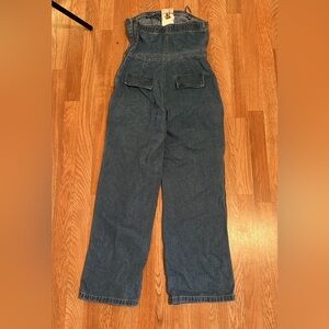 Overall jeans cargo